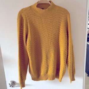 YAS mustard sweater
